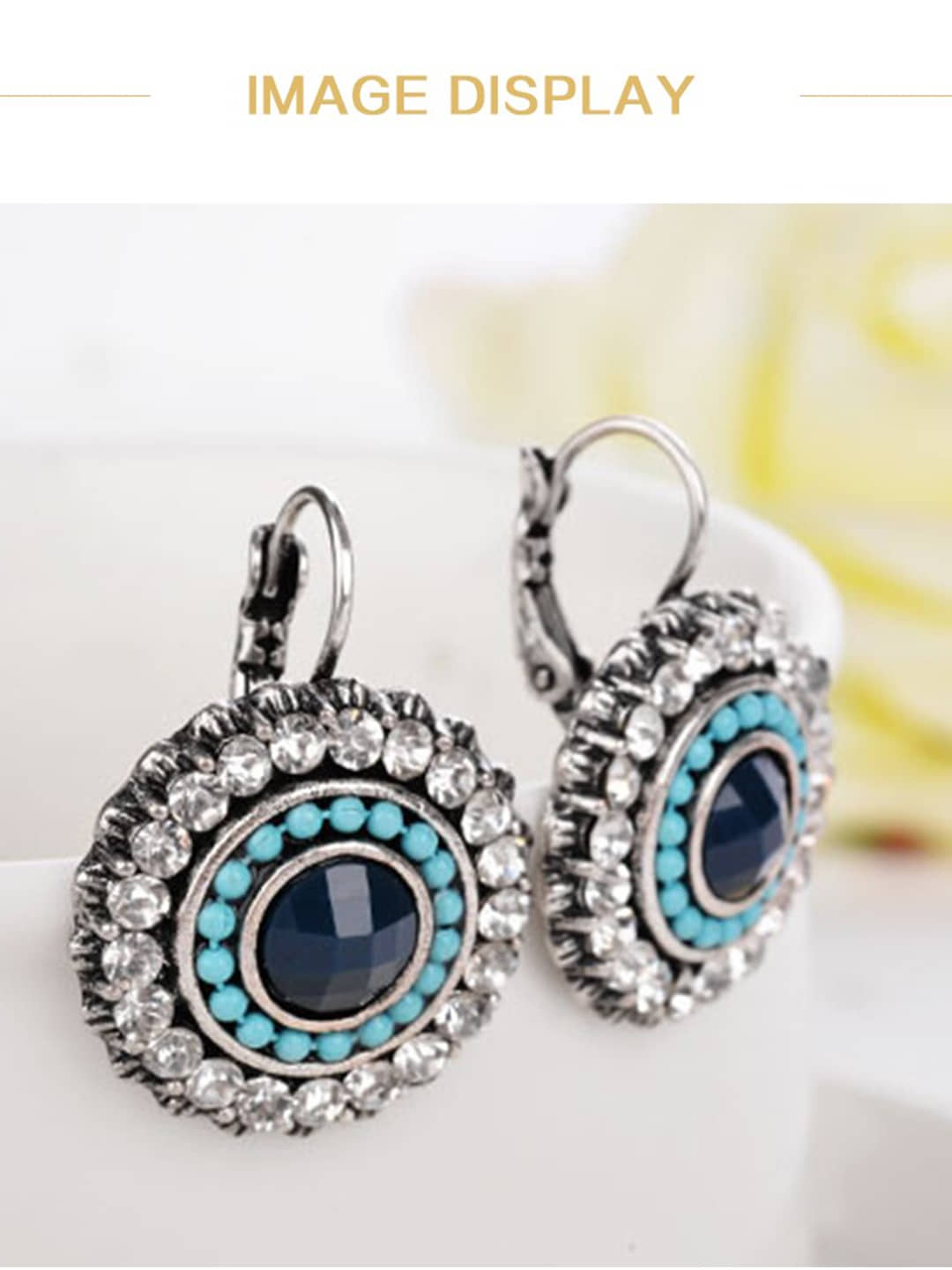YOUBELLA Multicolor Danglers Earrings ( Pack of 1 ) - Earrings | Buy online on ZillyBuy