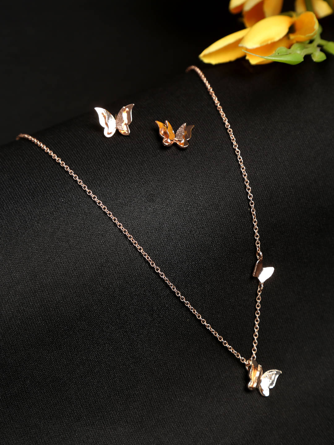YOUBELLA Rose Gold Body Chain ( Pack of 1 ) YOUBELLA Rose Gold Body Chain ( Pack of 1 )
