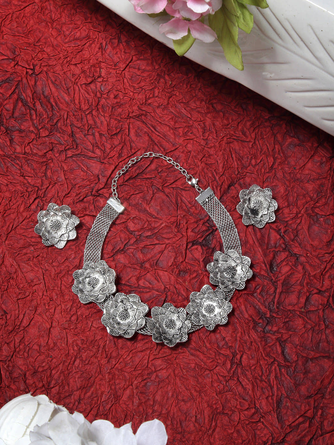 YOUBELLA Silver Body Chain ( Pack of 1 ) - Jewellery Sets | Buy online on ZillyBuy