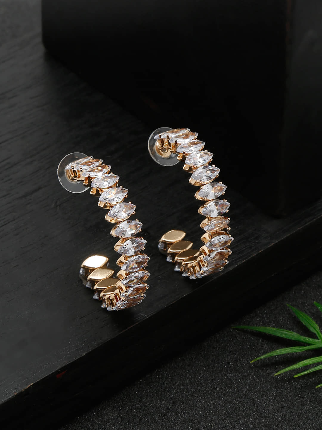 YOUBELLA White Danglers Earrings ( Pack of 1 ) - Earrings | Buy online on ZillyBuy