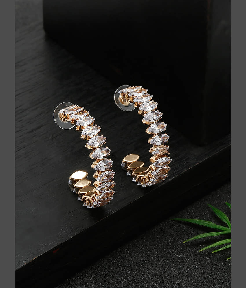 YOUBELLA White Danglers Earrings ( Pack of 1 ) - Earrings | Buy online on ZillyBuy