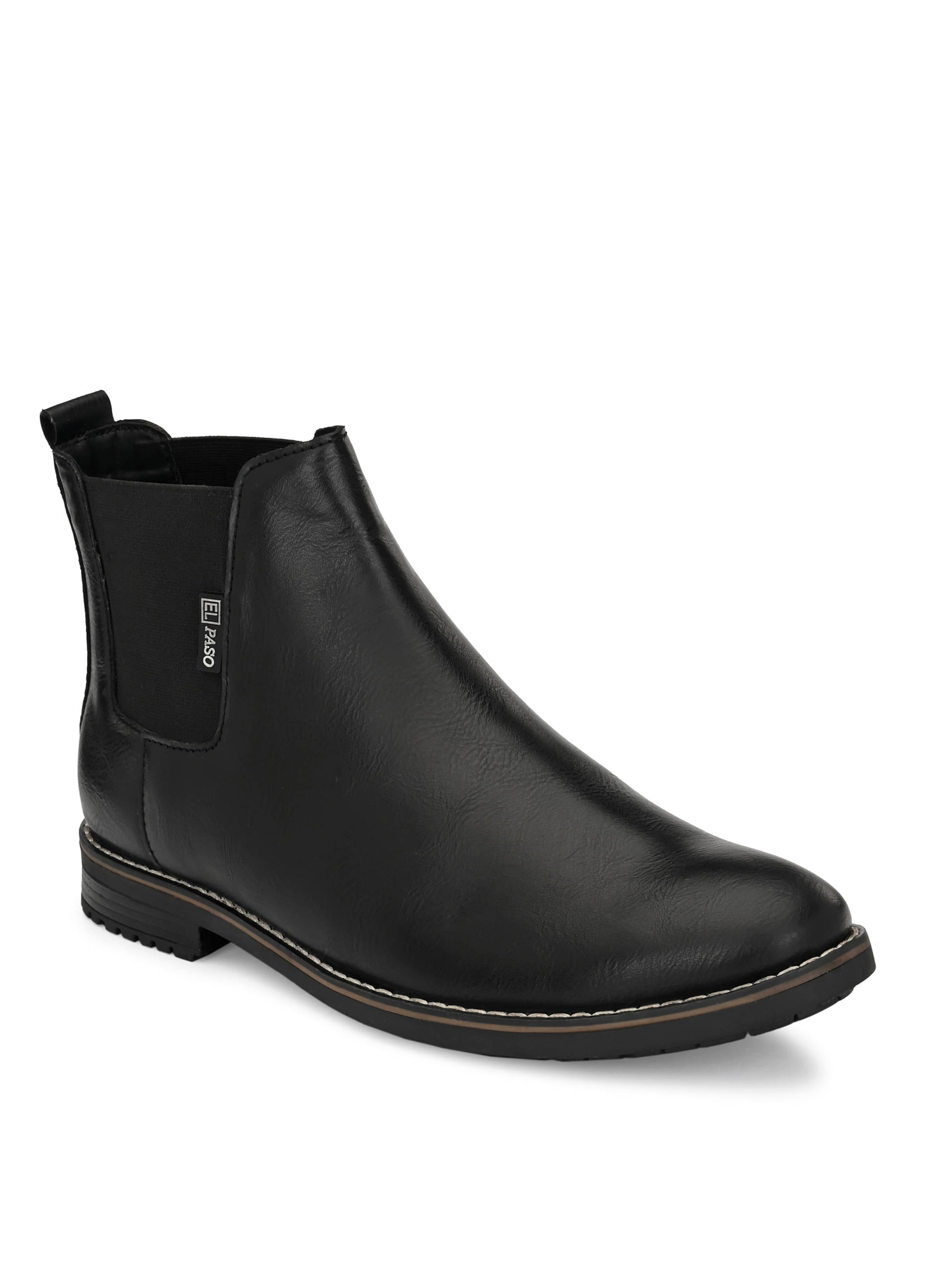 El Paso BLACK Men's Chelsea Boots     			El Paso BLACK Men's Chelsea Boots