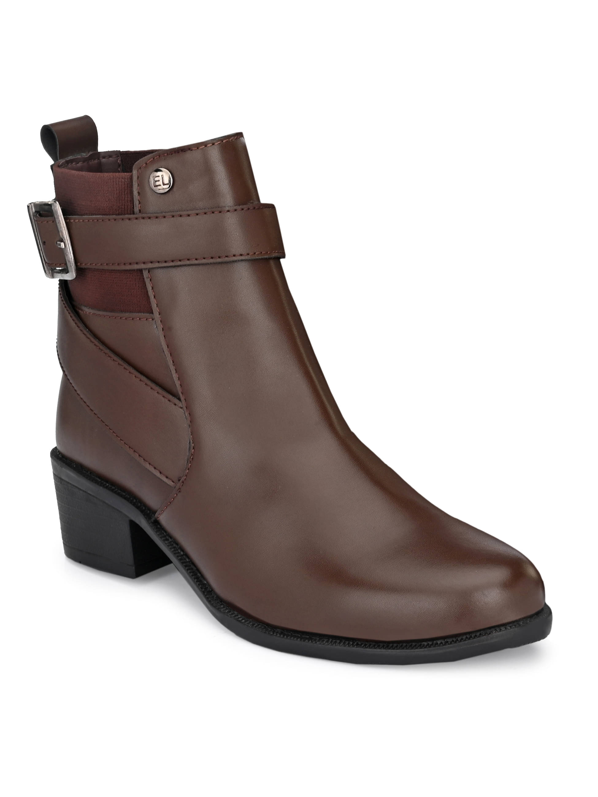     			El Paso Brown Women's Ankle Length Boots