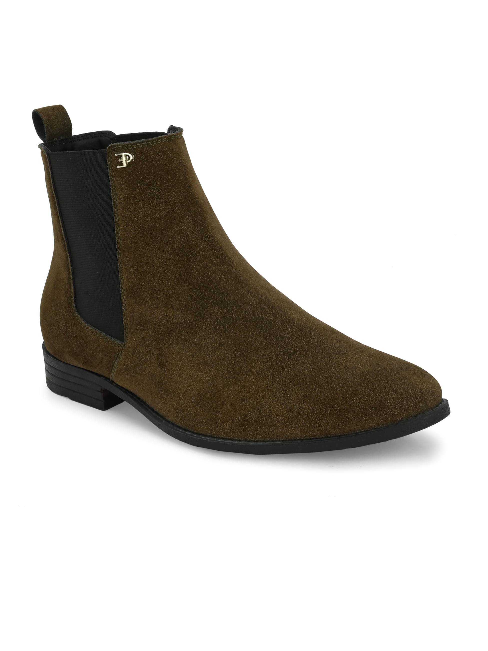     			El Paso Olive Men's Chelsea Boots