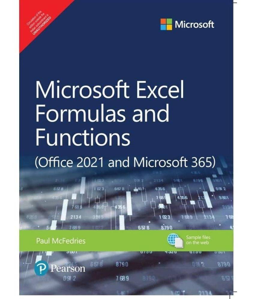 Excel Formulas and Functions, 1st Edition - Pearson Excel Formulas and Functions, 1st Edition - Pearson
