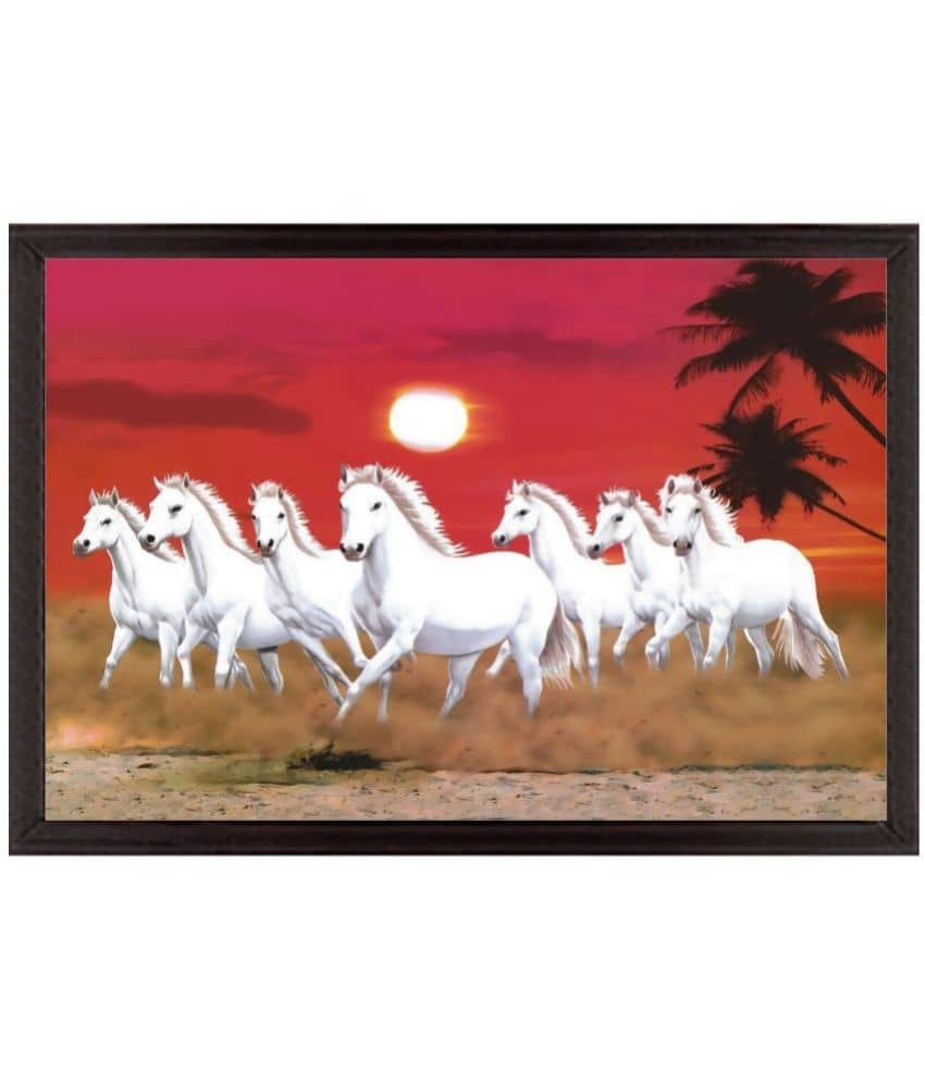 Indianara Abstract Painting With Frame