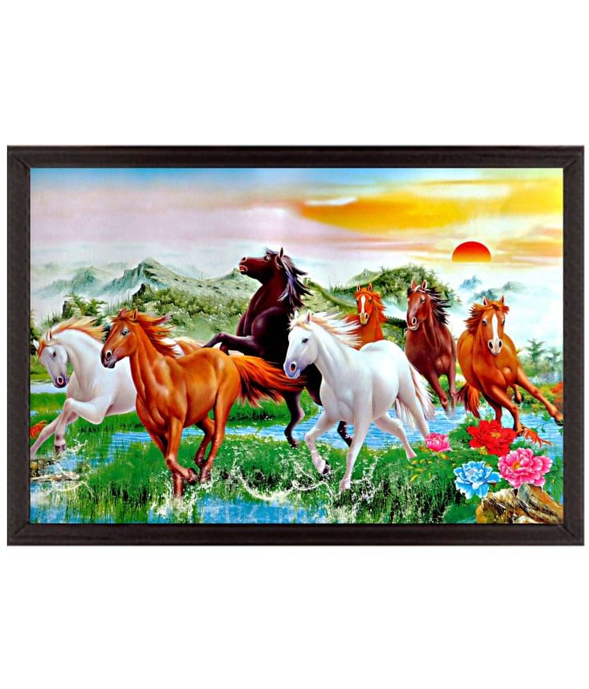     			Indianara Animal Painting With Frame
