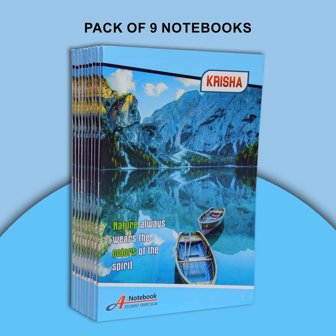 KRISHA BOOK MANUFACTURING - Other Composition Notebooks ( Pack of 9 )