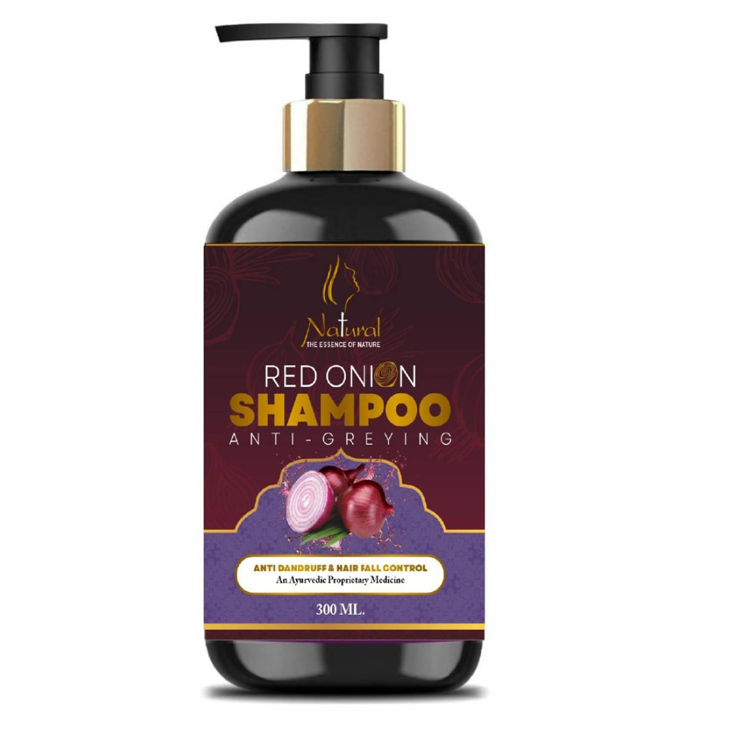     			NATURAL THE ESSENCE OF NATURE Anti Hair Fall Shampoo 300 ( Pack of 1 )