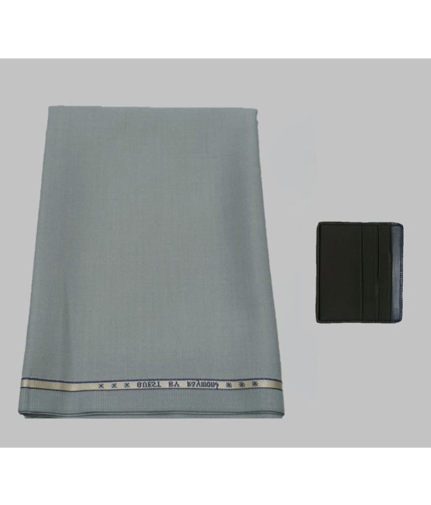Raymond Light Grey Polyester Blend Men's Unstitched Pant Piece ( Pack of 1 ) Raymond Light Grey Polyester Blend Men's Unstitched Pant Piece ( Pack of 1 )
