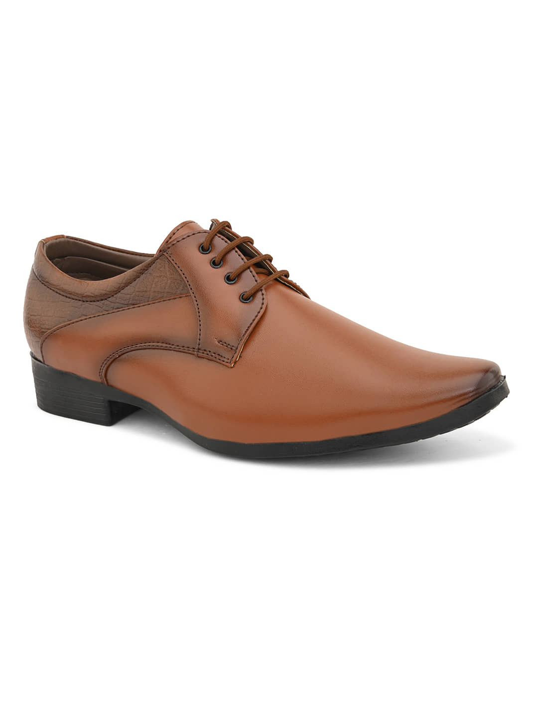Sir Corbett Tan Men's Derby Formal Shoes - Formal Shoes | Buy online on ZillyBuy