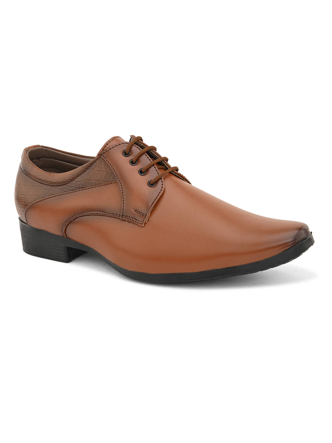     			Sir Corbett Tan Men's Derby Formal Shoes