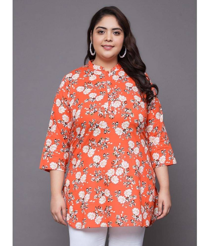 Cotton Short Kurti For Women (Pack of 1)     			Cotton Short Kurti For Women (Pack of 1)