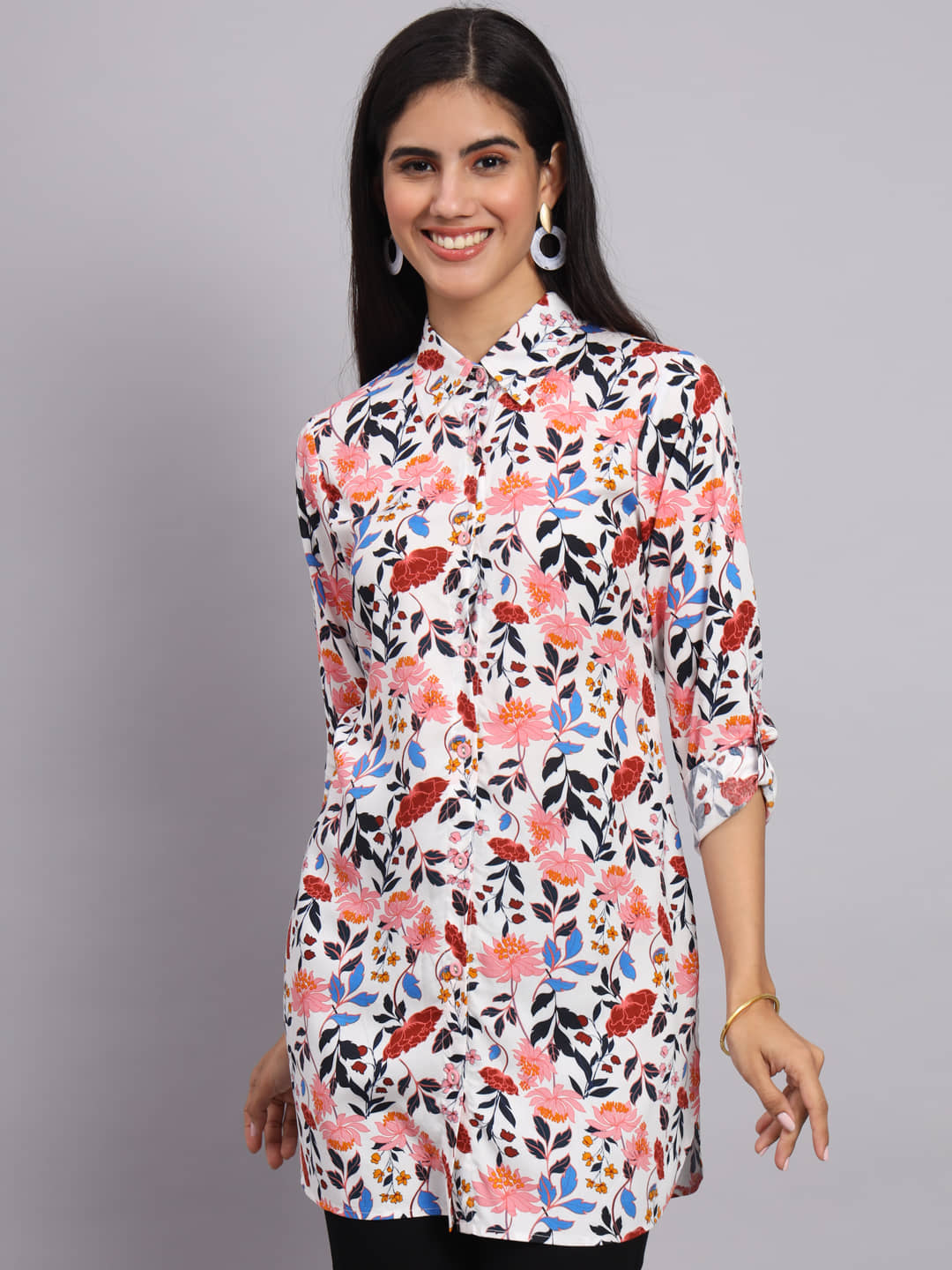 Rayon Short Kurti For Women (Pack of 1) - Kurtis, Tunics | Buy online on ZillyBuy