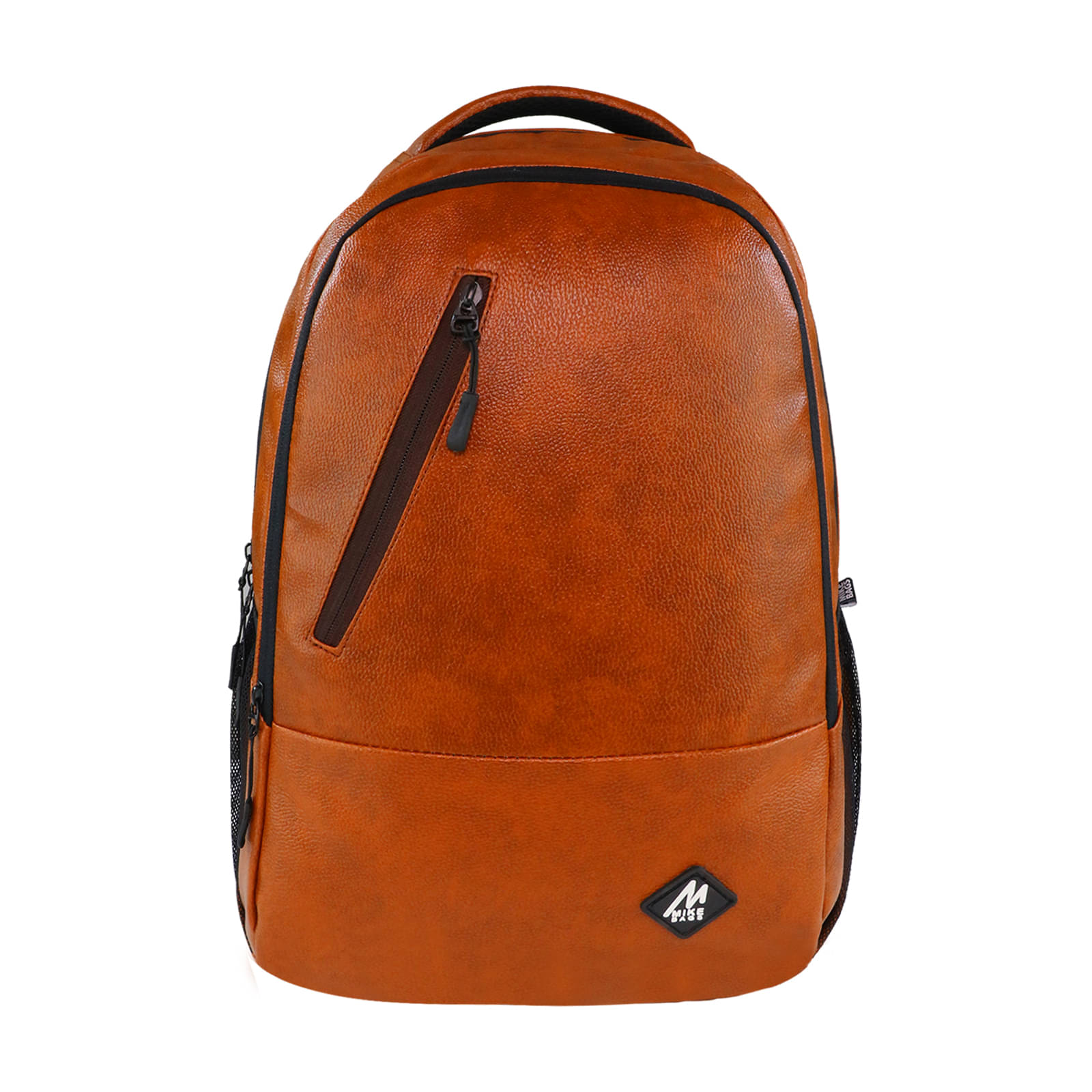     			mikebags 22 Ltrs Tan P.U. College Bag