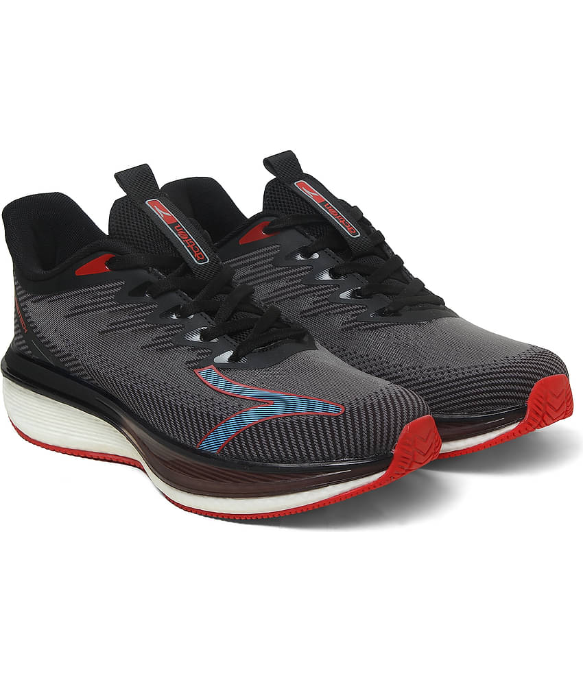 Action Sports Running Shoes Black Men's Sports Running Shoes