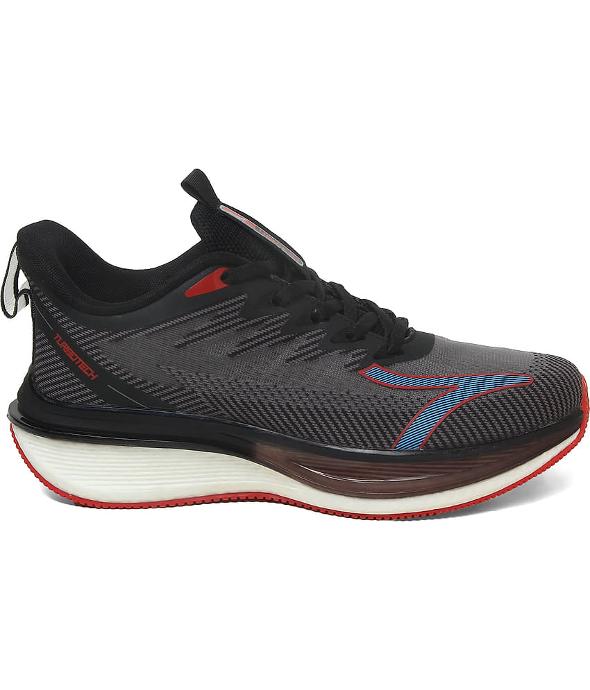 Action Sports Running Shoes Black Men's Sports Running Shoes