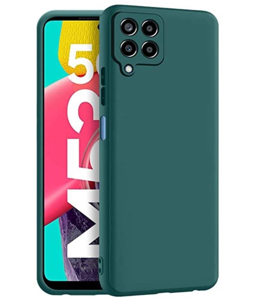 Case Vault Covers Plain Cases Compatible For Silicon Samsung Galaxy M53 5G ( Pack of 1 ) Case Vault Covers Plain Cases Compatible For Silicon Samsung Galaxy M53 5G ( Pack of 1 )