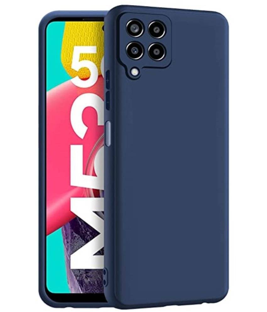 Case Vault Covers Plain Cases Compatible For Silicon Samsung Galaxy M53 5G ( Pack of 1 ) Case Vault Covers Plain Cases Compatible For Silicon Samsung Galaxy M53 5G ( Pack of 1 )