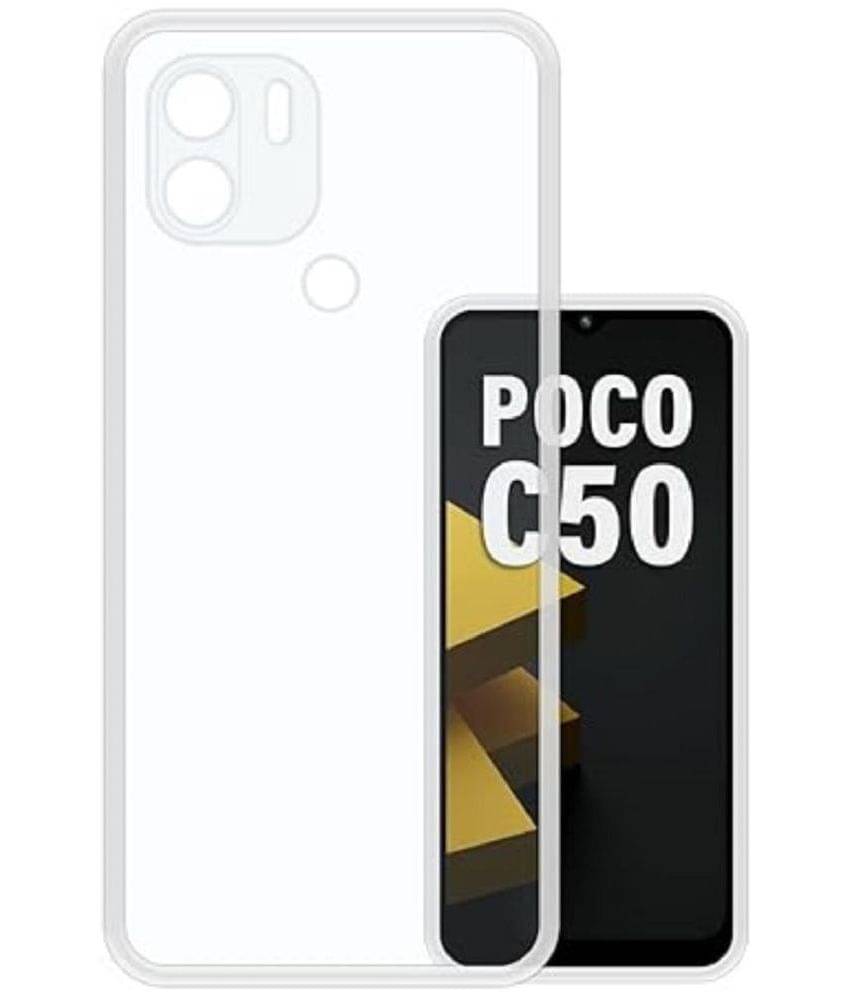 Case Vault Covers Silicon Soft cases Compatible For Silicon POCO C50 ( Pack of 1 ) Case Vault Covers Silicon Soft cases Compatible For Silicon POCO C50 ( Pack of 1 )