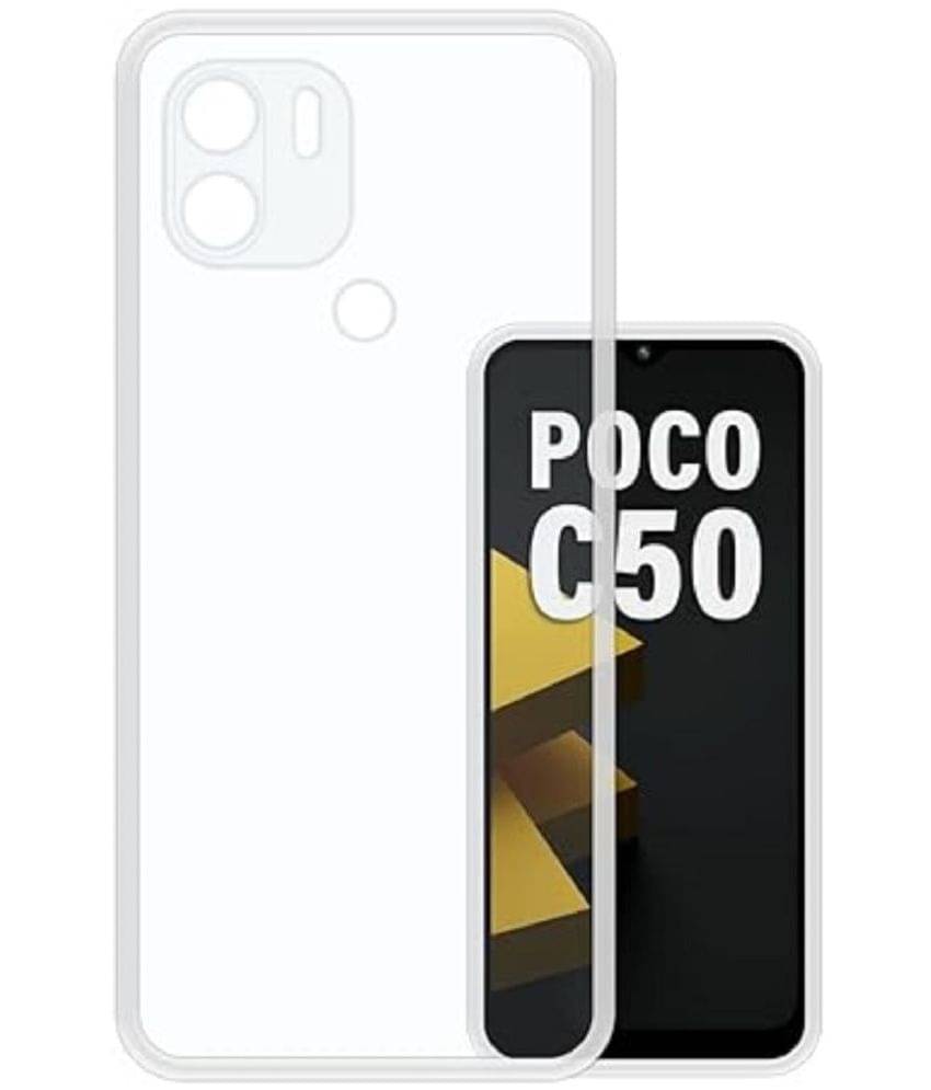 Case Vault Covers Silicon Soft cases Compatible For Silicon POCO C50 ( Pack of 1 )     			Case Vault Covers Silicon Soft cases Compatible For Silicon POCO C50 ( Pack of 1 )