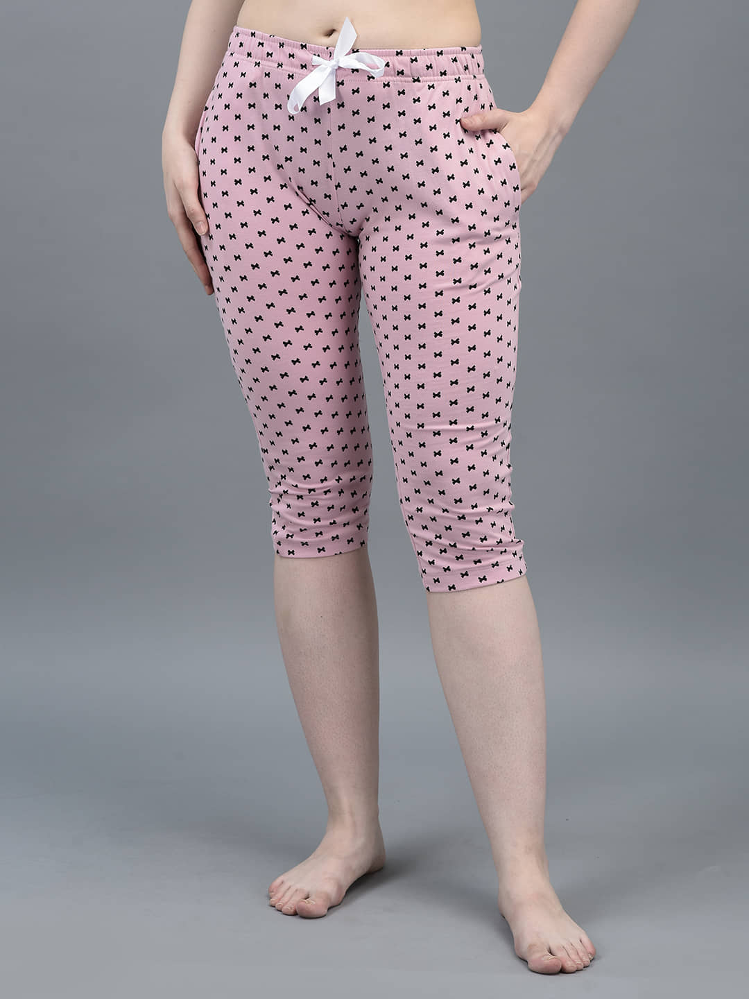 Dollar Missy Blue Cotton Women's Leggings Pack of