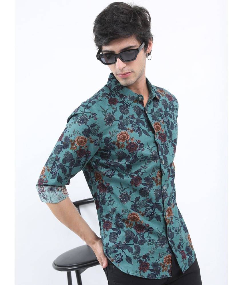     			Ketch 100% Cotton Regular Fit Printed Full Sleeves Men's Casual Shirt - Multicolor ( Pack of 1 )