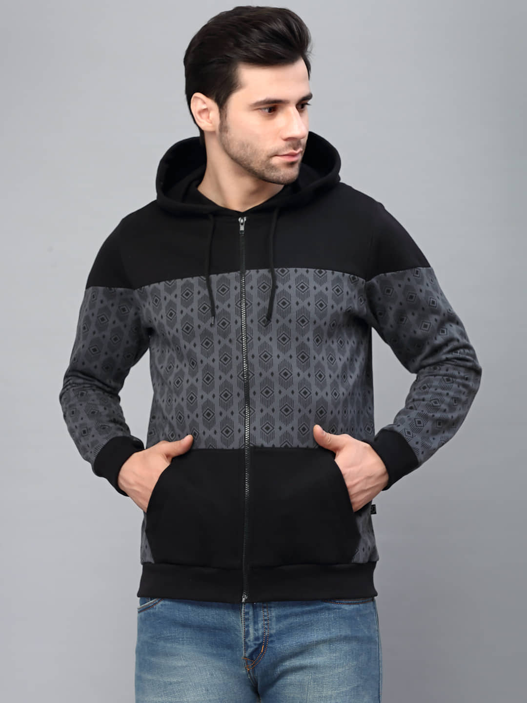 Rigo Cotton Men's Casual Jacket - Black ( Pack of 1 ) - Jackets & Coats | Buy online on ZillyBuy