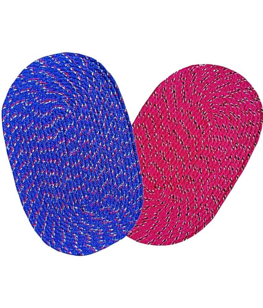     			Status - Regular Cotton Door Mat ( 58 X 38 cm ) Set of 2 - Multi