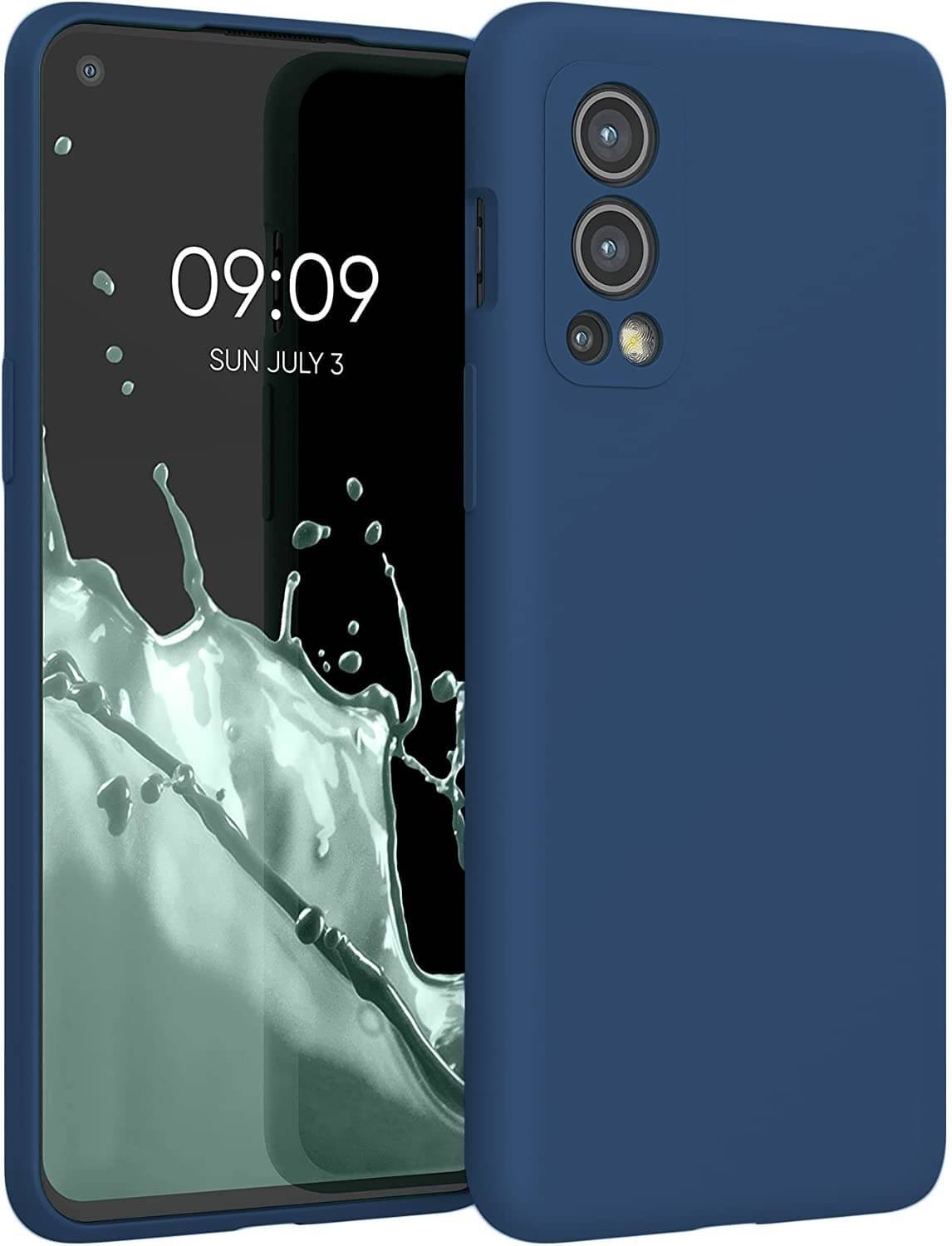     			Case Vault Covers Silicon Soft cases Compatible For Silicon Oneplus Nord 2 ( Pack of 1 )