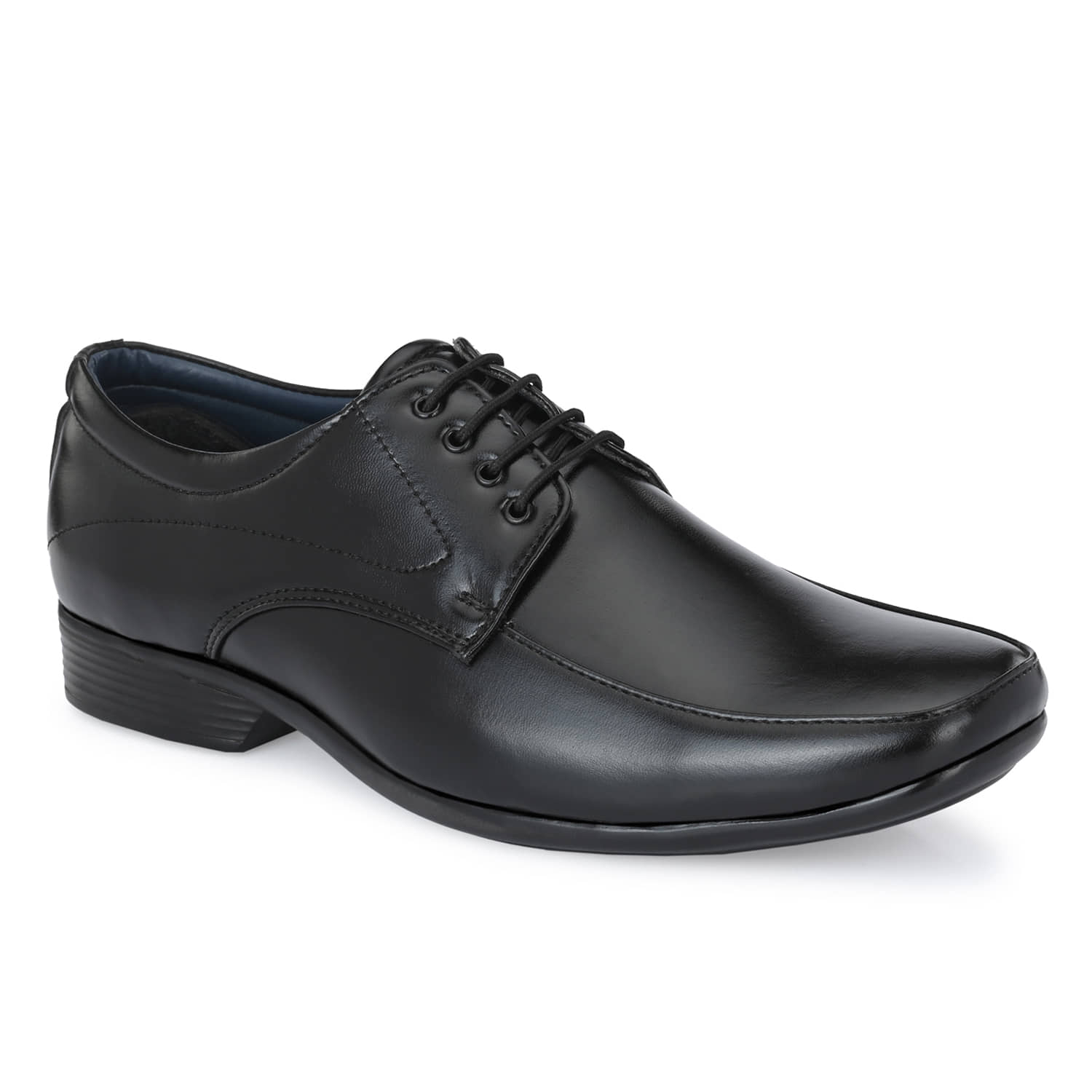 John Karsun Black Men's Derby Formal Shoes - Formal Shoes | Buy online on ZillyBuy