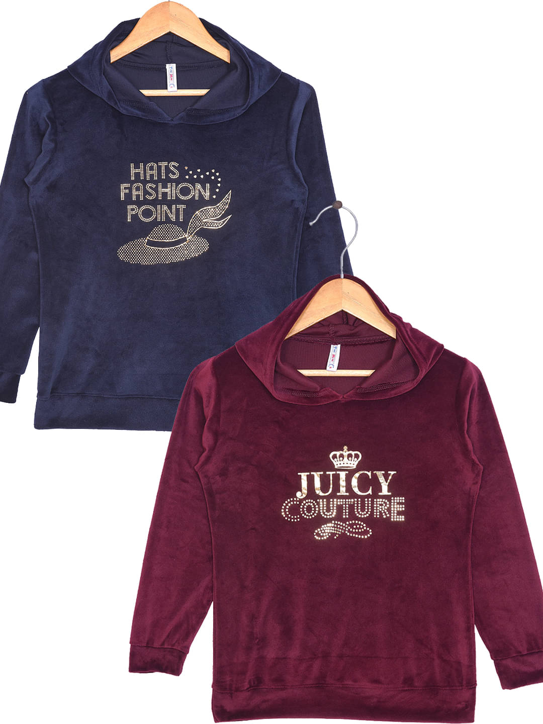     			RELANE Pack of 2 Boys Fleece Sweatshirt ( Navy )