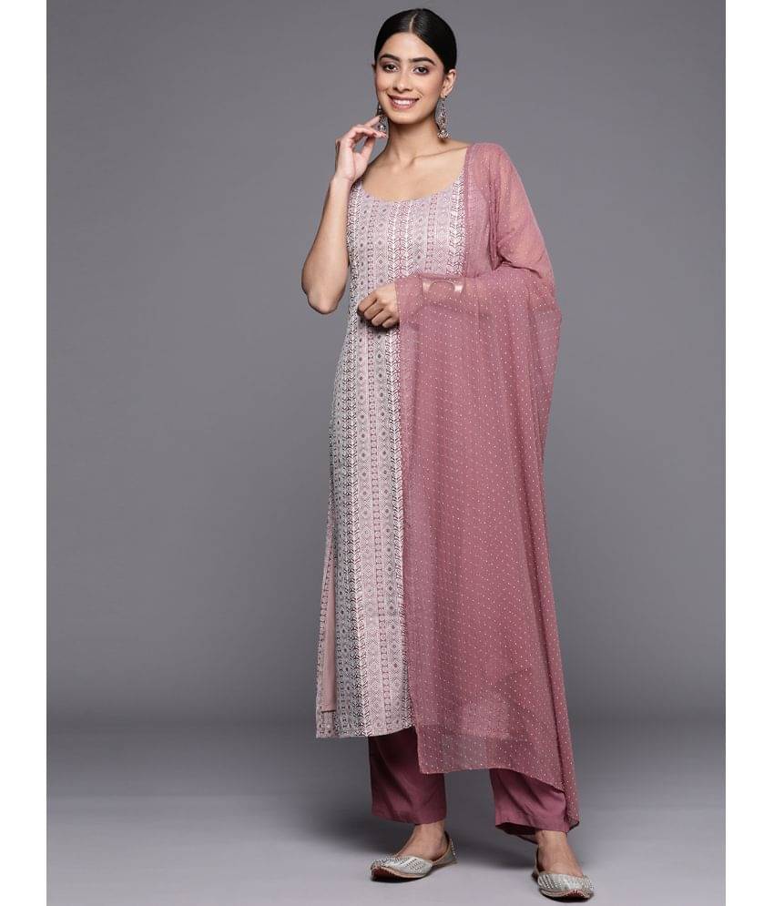 Varanga Viscose Embroidered Kurti With Pants Women's Stitched Salwar Suit - Purple ( Pack of 1 ) Varanga Viscose Embroidered Kurti With Pants Women's Stitched Salwar Suit - Purple ( Pack of 1 )
