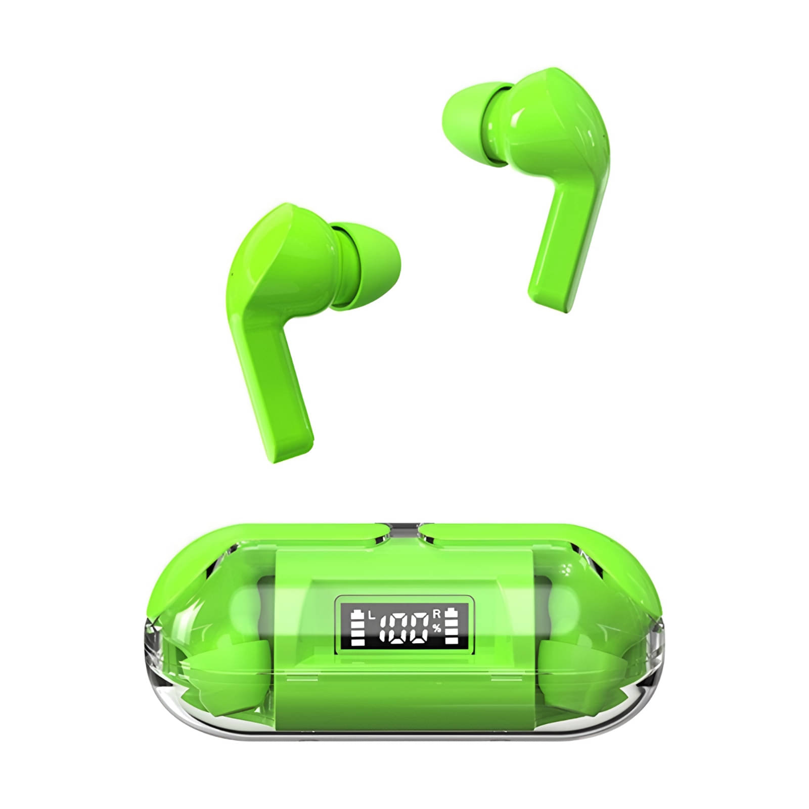     			COREGENIX Capsule Bluetooth True Wireless (TWS) In Ear 30 Hours Playback Low Latency IPX5(Splash & Sweat Proof) Green