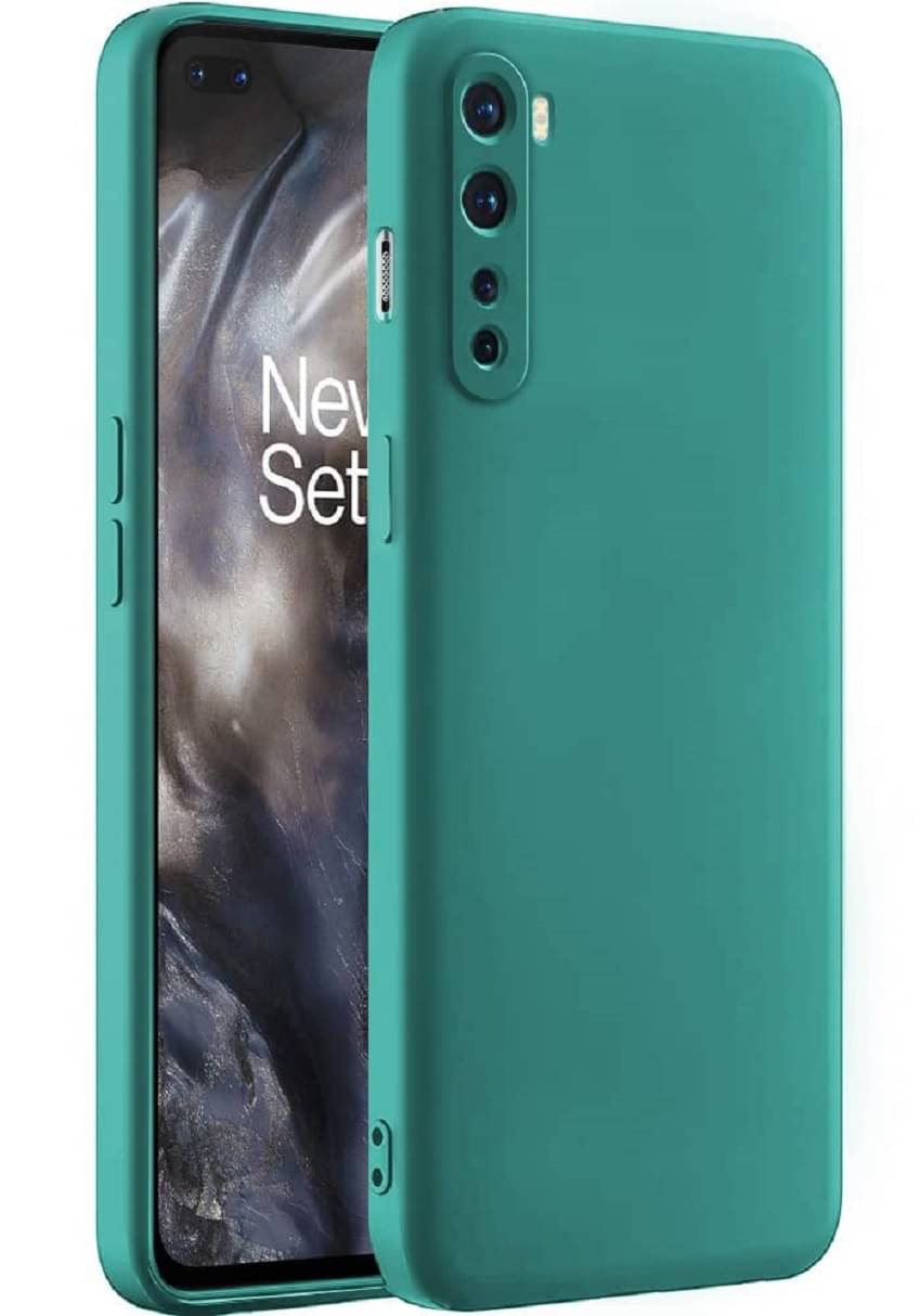     			Case Vault Covers Plain Cases Compatible For Silicon OnePlus Nord ( Pack of 1 )
