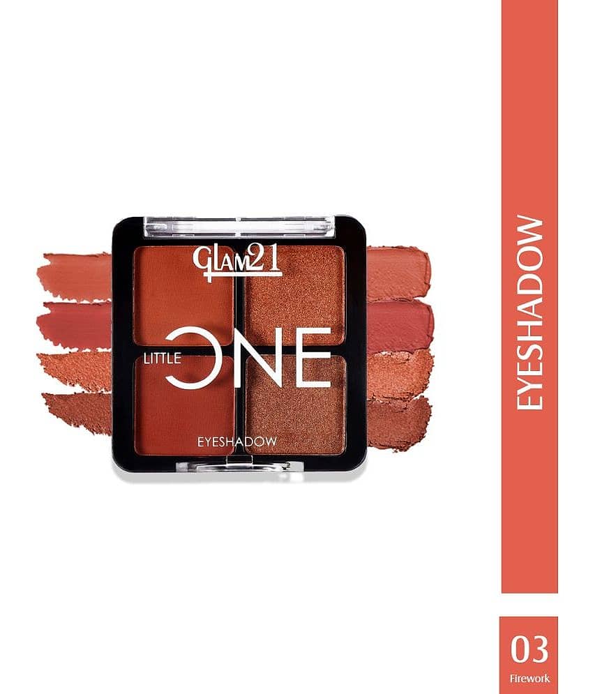 Glam21 Little One 4in1 Eyeshadow Palette Ultra pigented Long Lasting 3.5g Firework-01 - Makeup - Eyes | Buy online on ZillyBuy