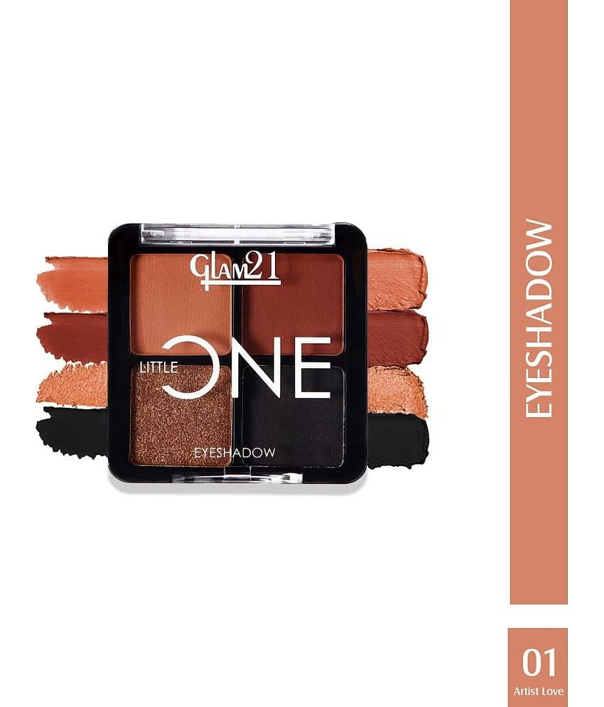Glam21 Little One 4in1 Eyeshadow Palette Ultra pigented Long Lasting 3.5g Firework-01 - Makeup - Eyes | Buy online on ZillyBuy