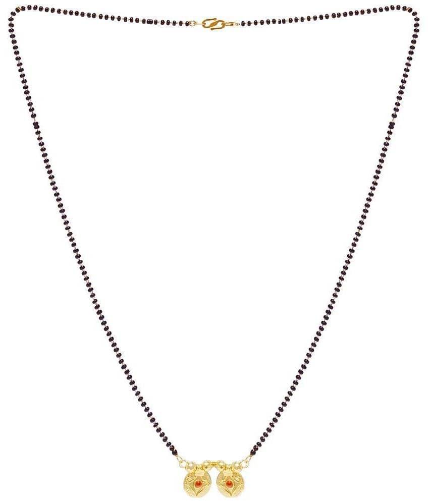 JIPPA Golden Mangalsutra ( Pack of 1 )     			JIPPA Golden Mangalsutra ( Pack of 1 )