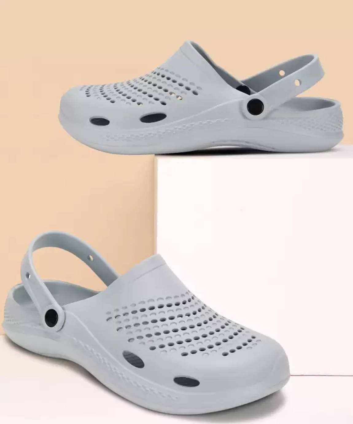     			Secritas - Grey Men's Clogs