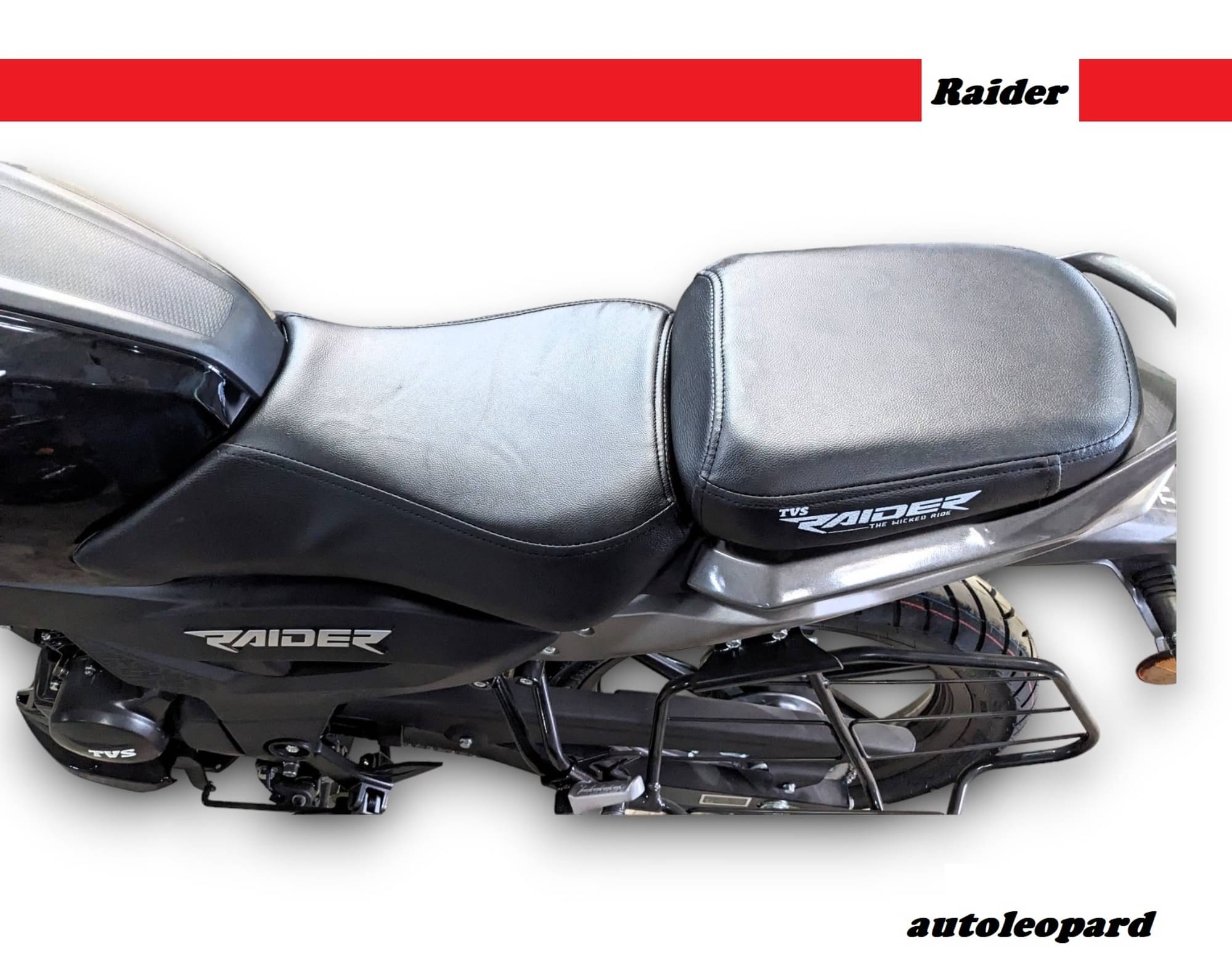     			TVS RAIDER 125 BIKE SEAT COVER