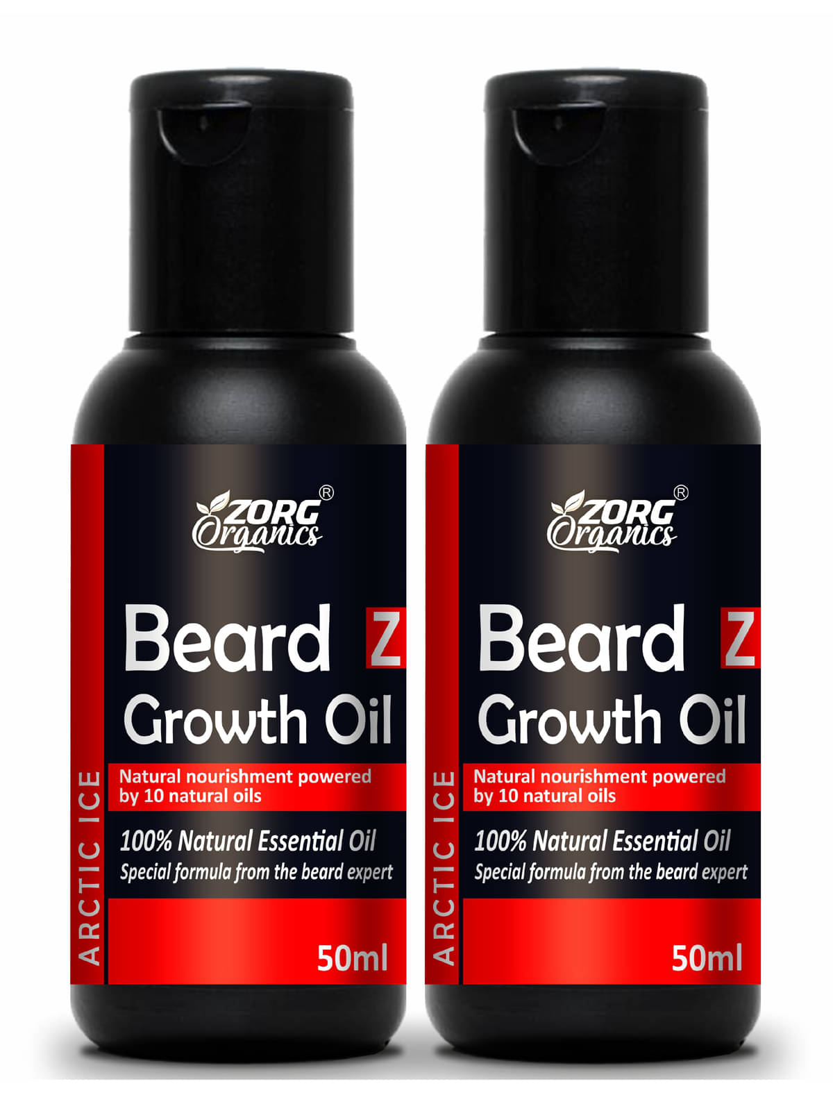     			Zorg Organics 100mL Promotes Beard Growth Beard Oil ( Pack of 2 )
