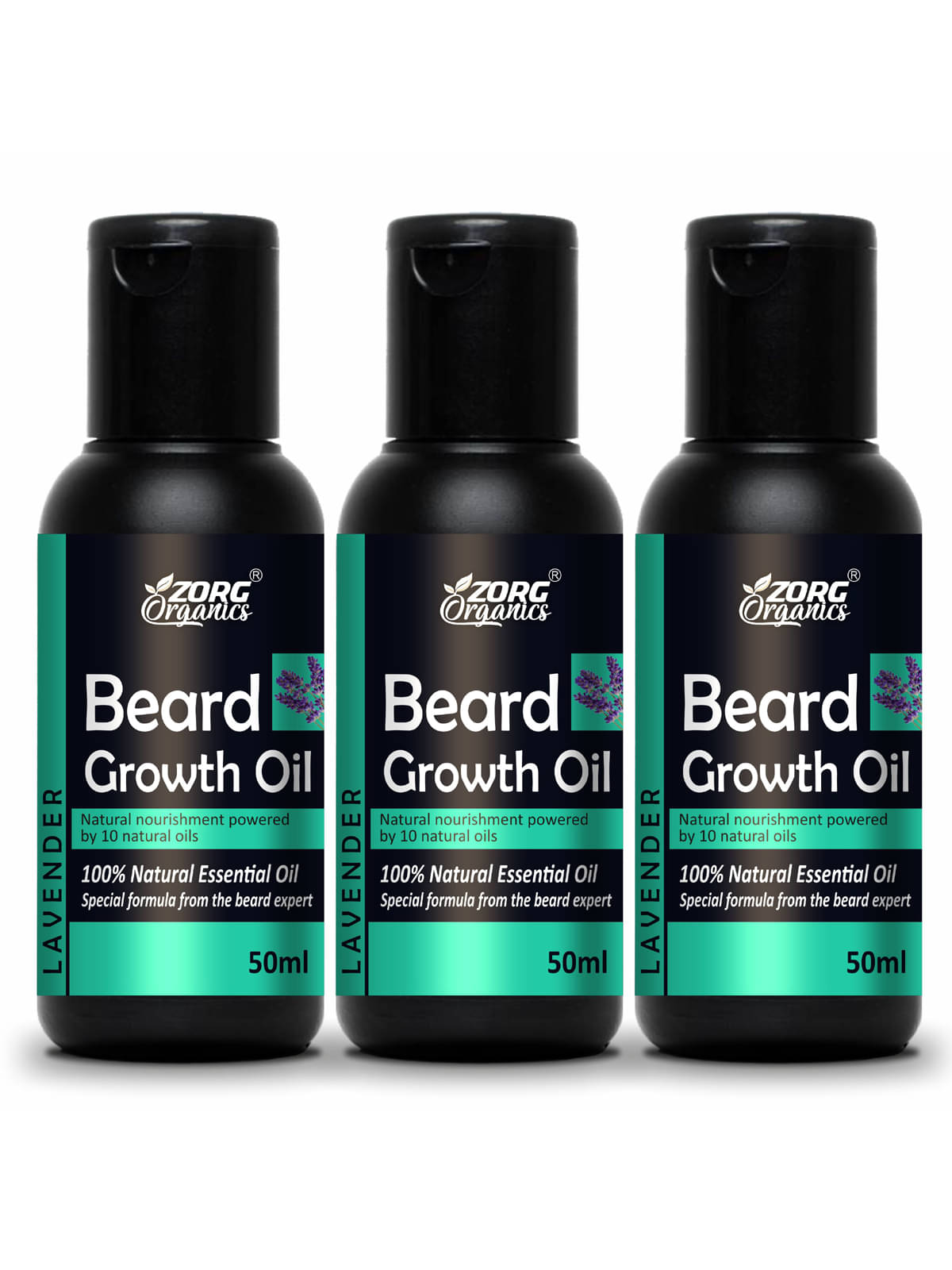 Zorg Organics Promotes Beard Growth Beard Oil ( Pack of 3 ) Zorg Organics Promotes Beard Growth Beard Oil ( Pack of 3 )