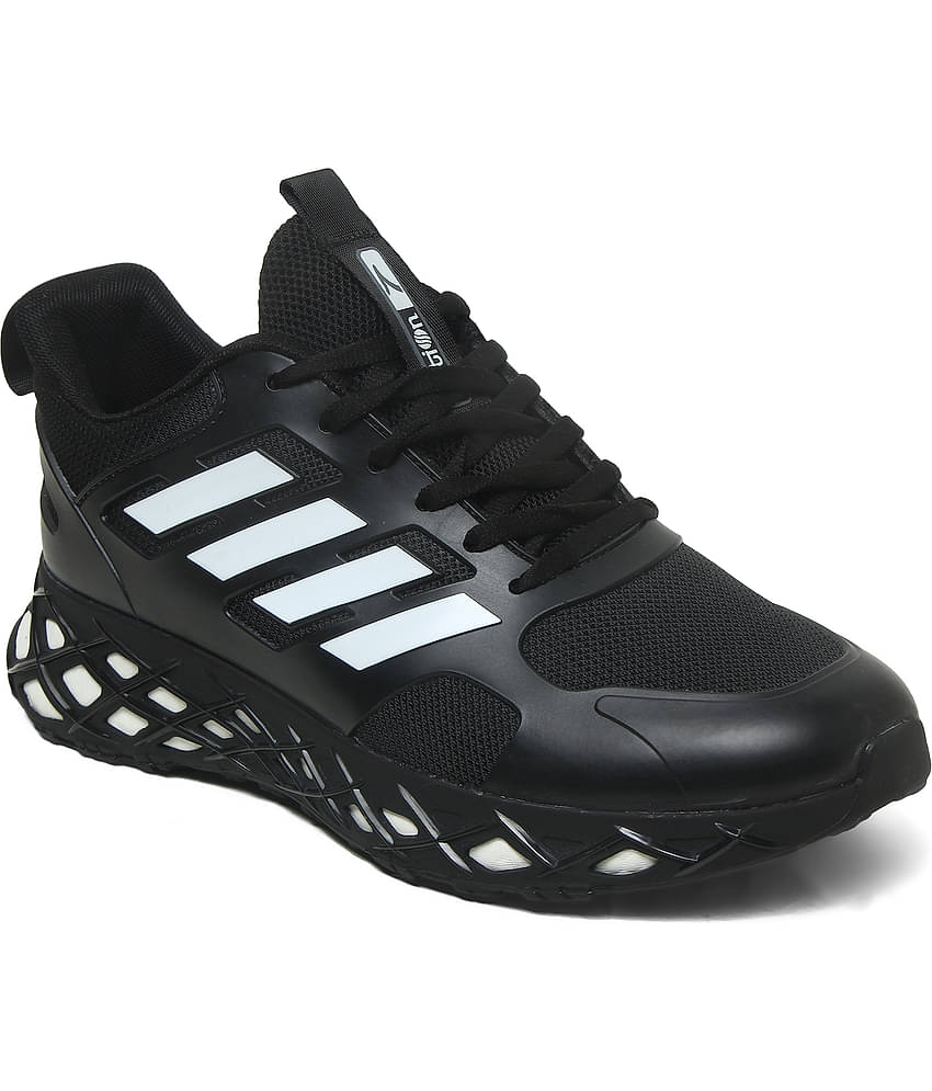 Action Sports Running Shoes Black Men's Sports Running Shoes