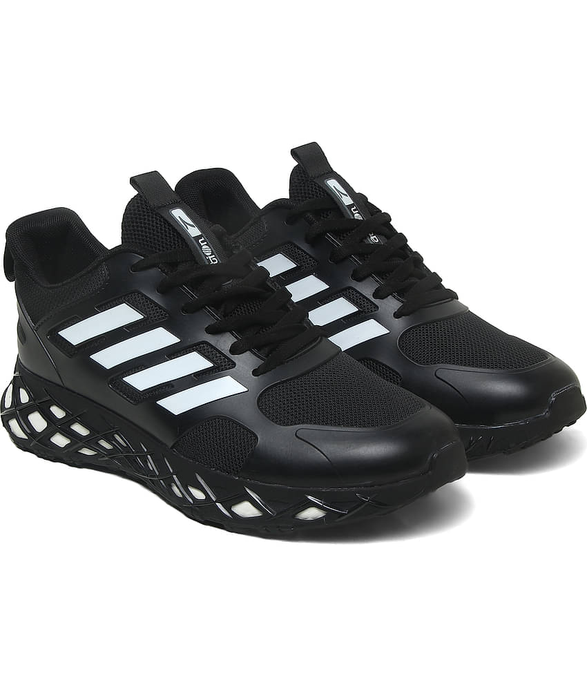 Action Sports Running Shoes Black Men's Sports Running Shoes
