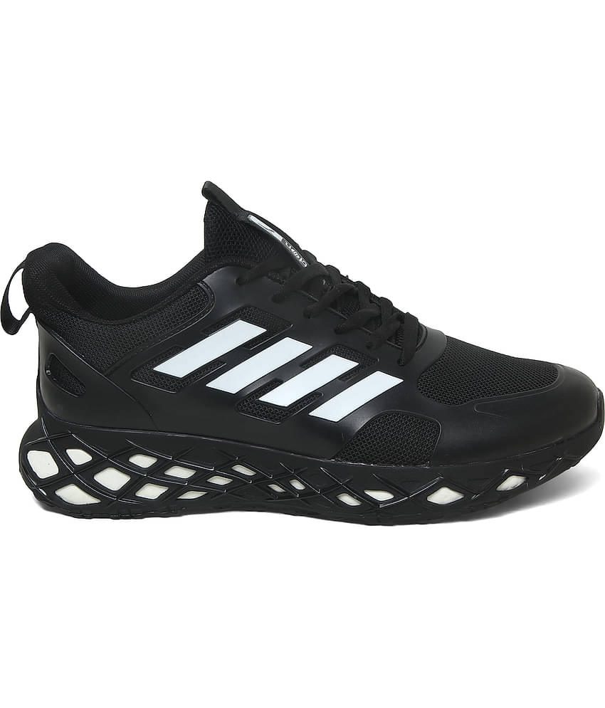 Action Sports Running Shoes Black Men's Sports Running Shoes