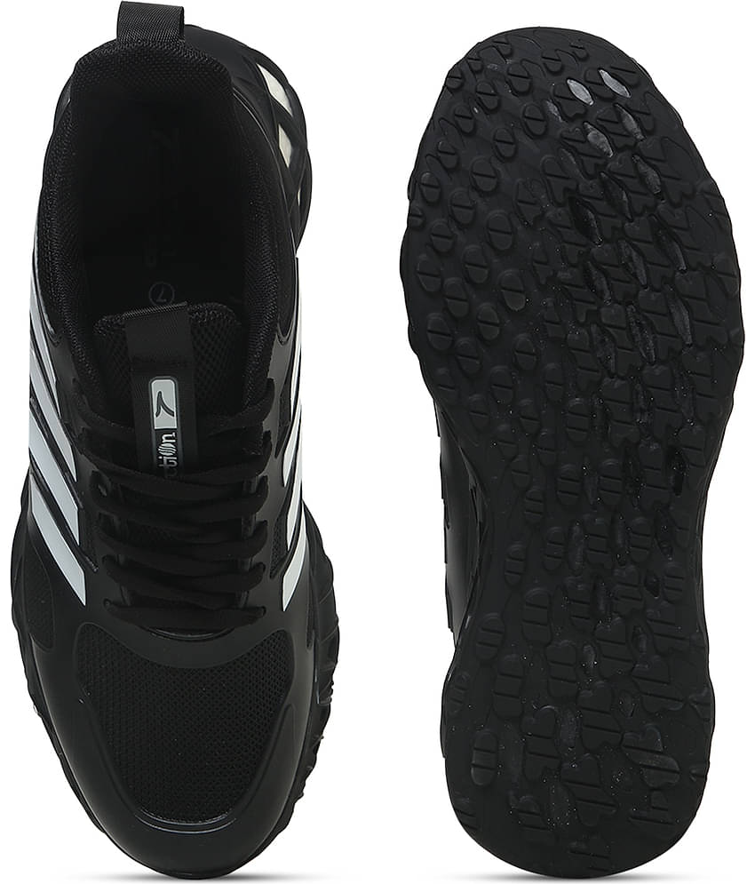 Action Sports Running Shoes Black Men's Sports Running Shoes