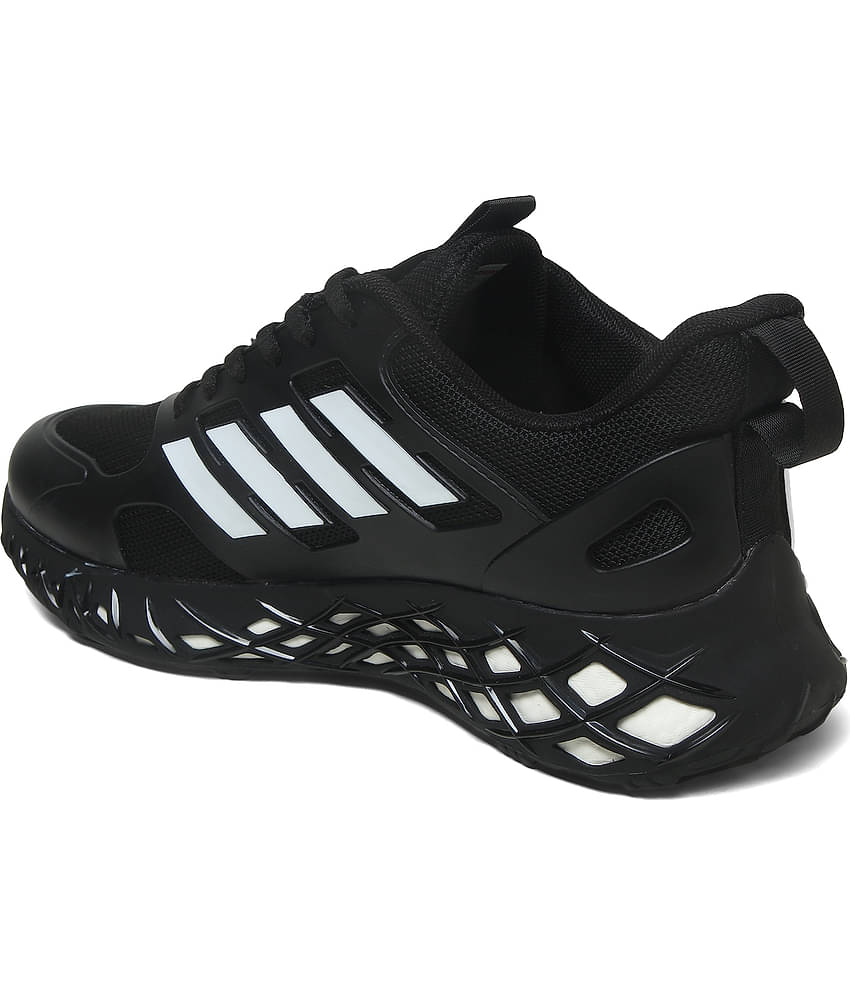 Action Sports Running Shoes Black Men's Sports Running Shoes