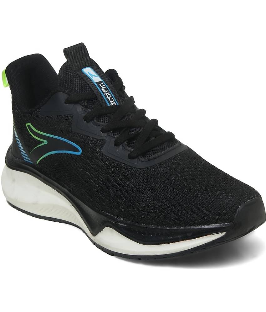 Action Sports Running Shoes Black Men's Sports Running Shoes