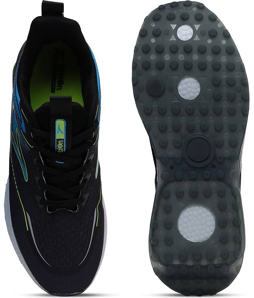 Action Sports Running Shoes Black Men's Sports Running Shoes