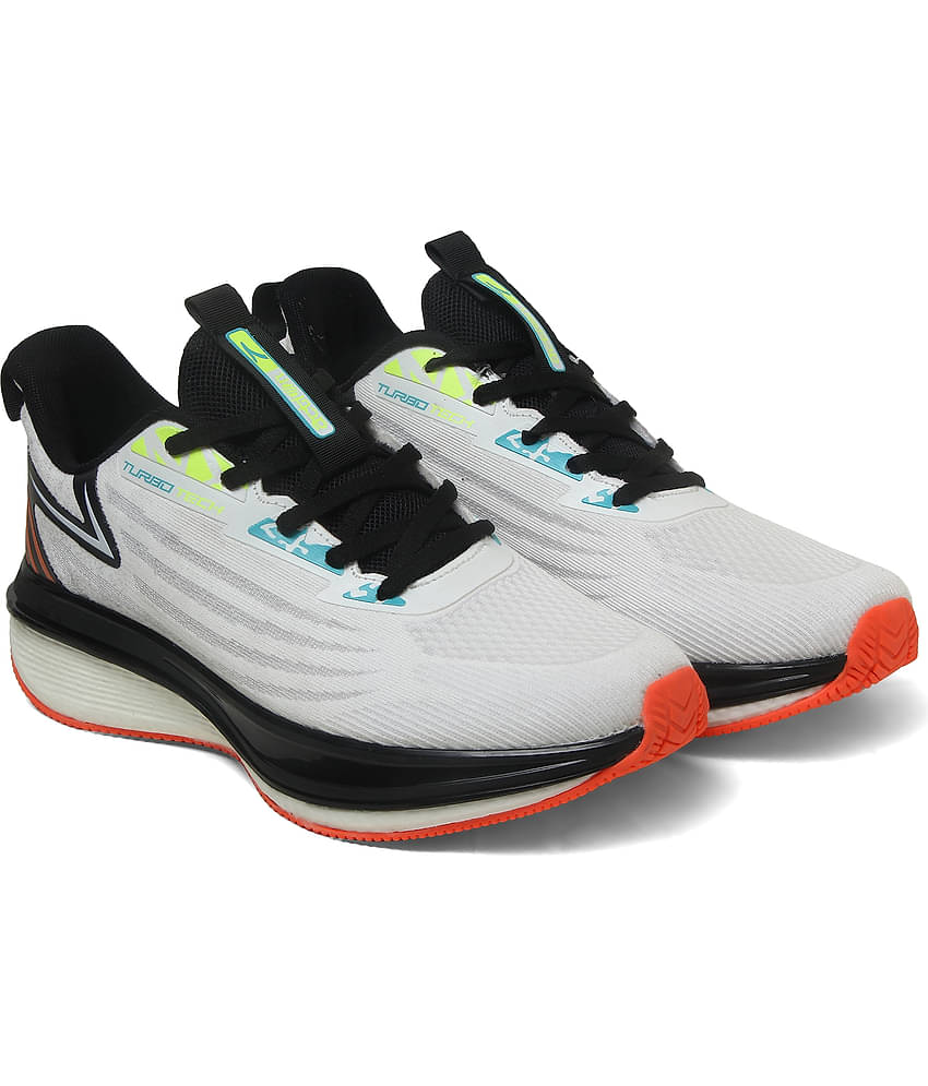 Action Sports Running Shoes White Men's Sports Running Shoes